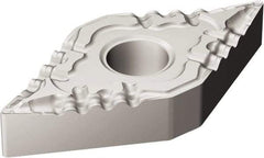 Sandvik Coromant - DNMG443 PF Grade 5015 Cermet Turning Insert - Uncoated, 55° Diamond, 1/2" Inscr Circle, 1/4" Thick, 3/64" Corner Radius - Americas Industrial Supply