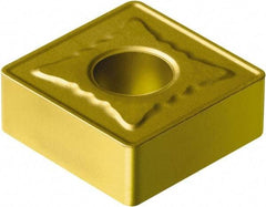 Sandvik Coromant - SNMG434 MR Grade 235 Carbide Turning Insert - TiCN/TiN Finish, 90° Square, 1/2" Inscr Circle, 3/16" Thick, 1/16" Corner Radius - Americas Industrial Supply
