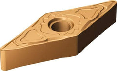Sandvik Coromant - VNMG333 SF Grade 1115 Carbide Turning Insert - TiAlN/AlCr2O3 Finish, 35° Diamond, 3/8" Inscr Circle, 3/16" Thick, 3/64" Corner Radius - Americas Industrial Supply