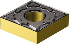 Sandvik Coromant - CNMG433 KF Grade 3210 Carbide Turning Insert - TiCN/AI2O3/TiN Finish, 80° Diamond, 1/2" Inscr Circle, 3/16" Thick, 3/64" Corner Radius - Americas Industrial Supply