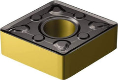 Sandvik Coromant - CNMG432 WM Grade 3210 Carbide Turning Insert - TiCN/AI2O3/TiN Finish, 80° Diamond, 1/2" Inscr Circle, 3/16" Thick, 1/32" Corner Radius - Americas Industrial Supply