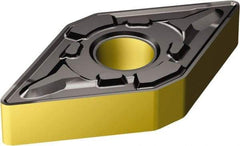 Sandvik Coromant - DNMG433 PR Grade 4305 Carbide Turning Insert - TiCN/Al2O3/TiN Finish, 55° Diamond, 1/2" Inscr Circle, 3/16" Thick, 3/64" Corner Radius - Americas Industrial Supply