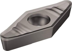 Sandvik Coromant - VCGX331 AL Grade H10 Carbide Turning Insert - Uncoated, 35° Diamond, 3/8" Inscr Circle, 3/16" Thick, 1/64" Corner Radius - Americas Industrial Supply