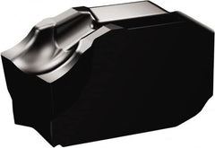 Sandvik Coromant - QDG CO 1105 Grade, 0.1181" Cutting Width, Carbide Cutoff Insert - 0° Neutral Lead Angle, 0.0039" Cnr Rad, TiAlN Coated - Americas Industrial Supply