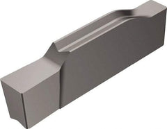 Sandvik Coromant - GN123 GE Grade CB20, 1/8" Cutting Width CBN Grooving Insert - Neutral, 0.2mm Corner Radius, Uncoated - Americas Industrial Supply