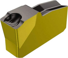 Sandvik Coromant - 20020N151.2 5G Grade 4225, 2mm Cutting Width Carbide Grooving Insert - Neutral, 0.2mm Corner Radius, TiCN/Al2O3/TiN Finish - Americas Industrial Supply