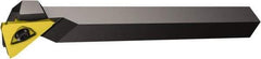 Sandvik Coromant - F123, External, Left Hand, 6.4mm Max Depth of Cut, Indexable Grooving Tool Holder - N123U3-0150-CM Insert Compatibility, 25mm Shank Height, 25mm Shank Width, 150mm OAL - Americas Industrial Supply