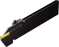 Sandvik Coromant - 25mm Max Depth of Cut, Left Hand Cut, Indexable Grooving Blade - 8.33mm Insert Width, G Seat Size, R/LF123..B1 (C) Insert Style, Series CoroCut 1-2 - Americas Industrial Supply