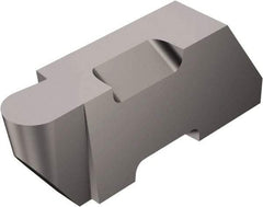 Sandvik Coromant - 3LTLR TLR 2.39mm Cutting Width Carbide Grooving Insert - 3.81mm Max Depth of Cut, Left Hand, 1.19mm Corner Radius, Uncoated - Americas Industrial Supply