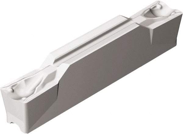 Sandvik Coromant - 0500N123J2 TF Grade H13A, 5mm Cutting Width Carbide Grooving Insert - 2.7mm Max Depth of Cut, Uncoated - Americas Industrial Supply