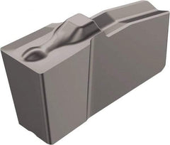Sandvik Coromant - 60N151.2 4G Grade H13A, 1/4" Cutting Width Carbide Grooving Insert - Neutral, 0.57mm Corner Radius, Uncoated - Americas Industrial Supply
