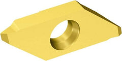 Sandvik Coromant - MAT External Left Hand 24-80 60° V Laydown Threading Insert - Grade 1025, TiAlN/TiN Coated Carbide - Americas Industrial Supply