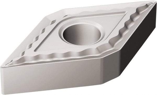 Sandvik Coromant - DNMG431 QM Grade 5015 Cermet Turning Insert - Uncoated, 55° Diamond, 1/2" Inscr Circle, 3/16" Thick, 1/64" Corner Radius - Americas Industrial Supply