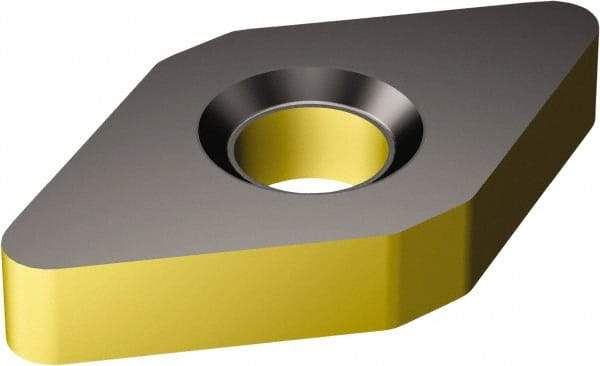 Sandvik Coromant - DNMA443 KR Grade 3225 Carbide Turning Insert - TiCN/AI2O3/TiN Finish, 55° Diamond, 1/2" Inscr Circle, 1/4" Thick, 3/64" Corner Radius - Americas Industrial Supply