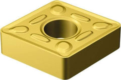 Sandvik Coromant - CNMG543 HM Grade 2025 Carbide Turning Insert - TiCN/AI2O3/TiN Finish, 80° Diamond, 5/8" Inscr Circle, 1/4" Thick, 3/64" Corner Radius - Americas Industrial Supply