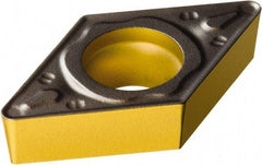 Sandvik Coromant - DCMT32.53 PR Grade 4305 Carbide Turning Insert - TiCN/AI2O3/TiN Finish, 55° Diamond, 3/8" Inscr Circle, 5/32" Thick, 3/64" Corner Radius - Americas Industrial Supply