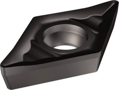 Sandvik Coromant - DCGX32.50 AL Grade 1105 Carbide Turning Insert - TiAlN Finish, 55° Diamond, 3/8" Inscr Circle, 5/32" Thick, 0.2mm Corner Radius - Americas Industrial Supply