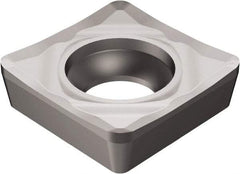 Sandvik Coromant - SCGX32.52 AL Grade H10 Carbide Turning Insert - Uncoated, 90° Square, 3/8" Inscr Circle, 5/32" Thick, 1/32" Corner Radius - Americas Industrial Supply