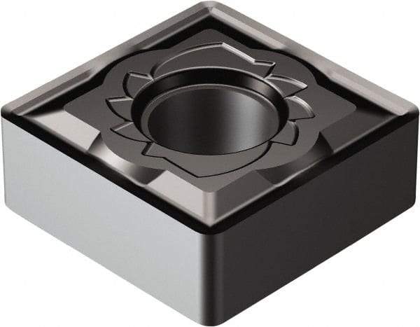 Sandvik Coromant - SNMG431 SM Grade 1105 Carbide Turning Insert - TiAlN2 Finish, 90° Square, 1/2" Inscr Circle, 3/16" Thick, 1/64" Corner Radius - Americas Industrial Supply