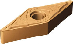 Sandvik Coromant - VNGG33.3 SGF Grade 1115 Carbide Turning Insert - TiAlN/AlCr2O3 Finish, 35° Diamond, 3/8" Inscr Circle, 3/16" Thick, 0.0992mm Corner Radius - Americas Industrial Supply