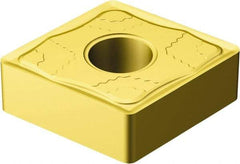 Sandvik Coromant - CNMG543 MMC Grade 2025 Carbide Turning Insert - TiCN/AI2O3/TiN Finish, 80° Diamond, 5/8" Inscr Circle, 1/4" Thick, 3/64" Corner Radius - Americas Industrial Supply