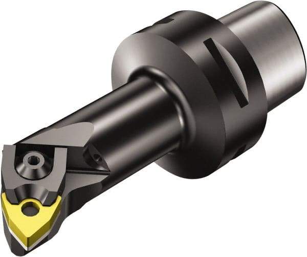 Sandvik Coromant - Left Hand Cut, Size C4, WNMG 332 Insert Compatiblity, Modular Turning & Profiling Cutting Unit Head - 17mm Ctr to Cutting Edge, 90mm Head Length, Through Coolant, Series T-Max P - Americas Industrial Supply