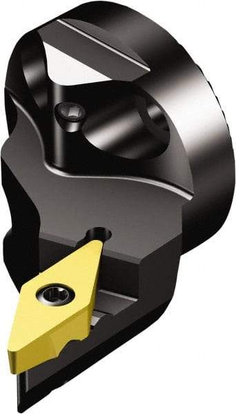 Sandvik Coromant - Right Hand Cut, Size 40, TR-VB1308 Insert Compatiblity, Modular Turning & Profiling Cutting Unit Head - 27mm Ctr to Cutting Edge, 42mm Head Length, Through Coolant, Series CoroTurn TR - Americas Industrial Supply