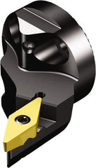 Sandvik Coromant - Left Hand Cut, Size 32, TR-VB1308 Insert Compatiblity, Modular Turning & Profiling Cutting Unit Head - 22mm Ctr to Cutting Edge, 42mm Head Length, Through Coolant, Series CoroTurn TR - Americas Industrial Supply