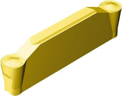 Sandvik Coromant - 0300N123 Grade 2135, 3mm Cutting Width Carbide Grooving Insert - 18.6mm Max Depth of Cut, Neutral, 1.5mm Corner Radius, TiCN/Al2O3/TiN Finish - Americas Industrial Supply