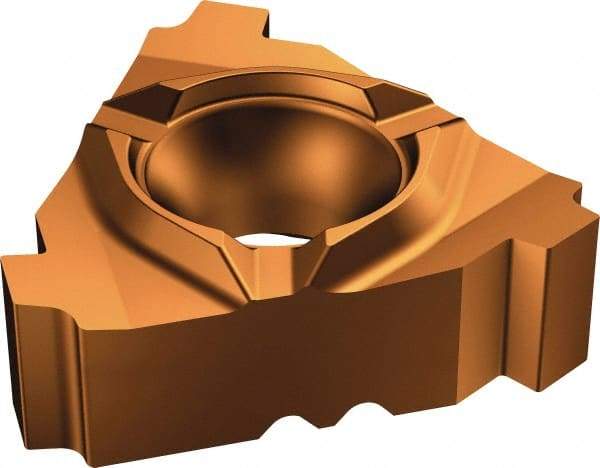 Sandvik Coromant - 266 External Right Hand 5 API Buttress Laydown Threading Insert - Grade 1125, TiCrAlN/TiAlN Coated Carbide, 12.7mm Inscribed Circle - Americas Industrial Supply