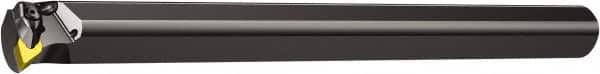 Sandvik Coromant - 1-1/2" Min Bore Diam, 12" OAL, 1" Shank Diam, A-DDUN Indexable Boring Bar - DNMG 442 Insert, Wedge Holding Method - Americas Industrial Supply