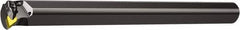 Sandvik Coromant - 1.7047" Min Bore Diam, 12" OAL, 1-1/4" Shank Diam, A..DDUNR/L Indexable Boring Bar - Wedge Holding Method - Americas Industrial Supply