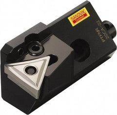 Sandvik Coromant - Series T-Max P, Left Hand, PTFNR/L..CA Toolholder Compatibility, TNMG 16 04 08, TNMG 332 Insert Compatibility, Indexable Turning Cartridge - Lever Holding Method, 55mm OAL - Americas Industrial Supply