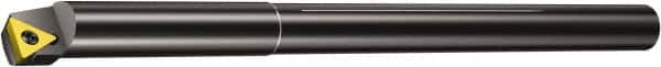 Sandvik Coromant - 16mm Min Bore Diam, 180mm OAL, 12mm Shank Diam, F..STFCR/L-R Indexable Boring Bar - Screw-On Holding Method - Americas Industrial Supply