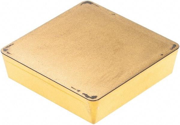 Sandvik Coromant - SPG633 Grade 4015 Carbide Turning Insert - TiCN/AI2O3/TiN Finish, 90° Square, 3/4" Inscr Circle, 3/16" Thick, 3/64" Corner Radius - Americas Industrial Supply