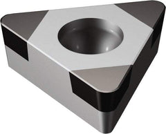 Sandvik Coromant - TCGW222 Grade 7025 CBN Turning Insert - Uncoated, 60° Triangle, 1/4" Inscr Circle, 1/8" Thick, 1/32" Corner Radius - Americas Industrial Supply