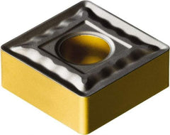 Sandvik Coromant - SNMG431 QM Grade 4335 Carbide Turning Insert - TiCN/AI2O3/TiN Finish, 90° Square, 1/2" Inscr Circle, 3/16" Thick, 1/64" Corner Radius - Americas Industrial Supply