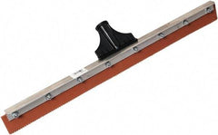 SEYMOUR-MIDWEST - 24-3/8" Rubber Blade Floor Squeegee - Threaded End, Single Edge, Aluminum Holder - Americas Industrial Supply
