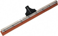 SEYMOUR-MIDWEST - 23-15/16" Rubber Blade Floor Squeegee - Threaded End, Single Edge, Aluminum Holder - Americas Industrial Supply