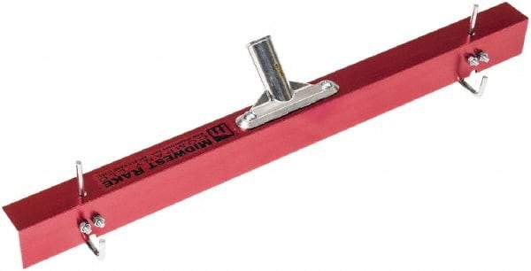 SEYMOUR-MIDWEST - Sled Style Gauge Rake - 24" Wide, Aluminum Head - Americas Industrial Supply
