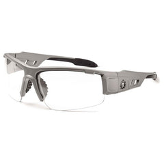DAGR Clear Lens Matte Gray Safety Glasses - Americas Industrial Supply