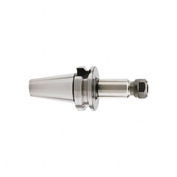 HAIMER - 2.5mm to 26mm Capacity, 3.94" Projection, BT40 Taper Shank, ER40 Collet Chuck - 0.0001" TIR, Through-Spindle & DIN Flange Coolant - Exact Industrial Supply