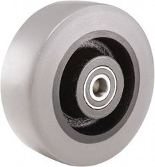 Hamilton - 6 Inch Diameter x 2 Inch Wide, Polyurethane on Cast Iron Caster Wheel - 1,620 Lb. Capacity, 2-1/2 Inch Hub Length, 3/4 Inch Axle Diameter, Sealed Precision Ball Bearing - Americas Industrial Supply
