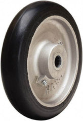 Hamilton - 8 Inch Diameter x 1-5/8 Inch Wide, Rubber on Aluminum Caster Wheel - 350 Lb. Capacity, 2-1/4 Inch Hub Length, 3/4 Inch Axle Diameter, Straight Roller Bearing - Americas Industrial Supply