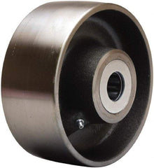 Hamilton - 6 Inch Diameter x 2-1/2 Inch Wide, Forged Steel Caster Wheel - 3,500 Lb. Capacity, 3-1/4 Inch Hub Length, 1 Inch Axle Diameter, Straight Roller Bearing - Americas Industrial Supply