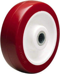 Hamilton - 6 Inch Diameter x 2 Inch Wide, Polyurethane on Polypropylene Caster Wheel - 1,100 Lb. Capacity, 2-3/16 Inch Hub Length, 5/8 Inch Axle Diameter, Straight Roller Bearing - Americas Industrial Supply