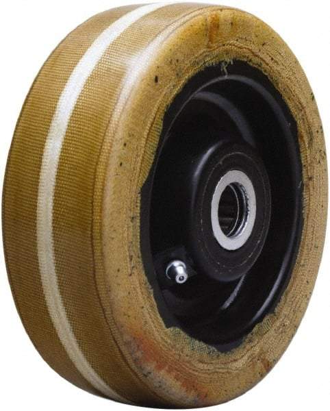 Hamilton - 6 Inch Diameter x 2 Inch Wide, Phenolic Caster Wheel - 1,500 Lb. Capacity, 2-3/16 Inch Hub Length, 5/8 Inch Axle Diameter, Straight Roller Bearing - Americas Industrial Supply