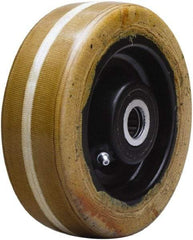 Hamilton - 6 Inch Diameter x 2 Inch Wide, Phenolic Caster Wheel - 1,500 Lb. Capacity, 2-3/16 Inch Hub Length, 1-7/16 Inch Axle Diameter, Plain Bore Bearing - Americas Industrial Supply