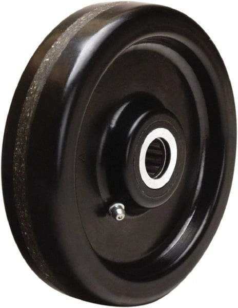 Hamilton - 6 Inch Diameter x 1-1/2 Inch Wide, Phenolic Caster Wheel - 800 Lb. Capacity, 1-5/8 Inch Hub Length, 1-3/16 Inch Axle Diameter, Plain Bore Bearing - Americas Industrial Supply