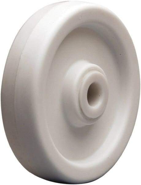 Hamilton - 6 Inch Diameter x 1-1/2 Inch Wide, Polyolefin Caster Wheel - 600 Lb. Capacity, 1-5/8 Inch Hub Length, 1/2 Inch Axle Diameter, Straight Roller Bearing - Americas Industrial Supply